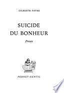 Suicide du bonheur
