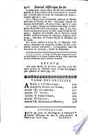 Suite de la Clef, ou Journal historique sur les matières du tems