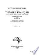 Suite du répertoire du Théatre Français
