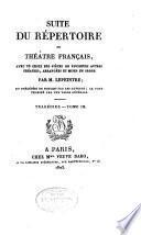 Suite du Répertoire du Théâtre Français: Tragédies I-XII