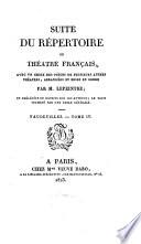 Suite du Répertoire du Théâtre Français: Vaudevilles I-VI