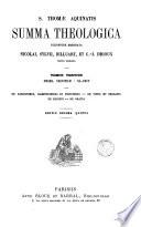 Summa Theologica,3