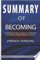 Summary of Becoming (French Version)