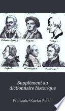 Supplément au dictionnaire historique