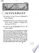 Supplément au Mémoire du sieur Ingard, Marchand à Lyon, Plaignant. Contre Me Bernard, Notaire de la même Ville, Accusé, prisonnier ès Prisons de la Conciergerie du Palais ; Et contre les sieurs et Demoiselle Turin, et autres co-accusés. (Signé Bergeras, Avocat)