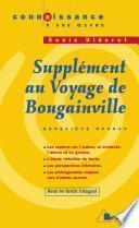 Supplément au Voyage de Bougainville - D. Diderot