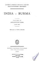 Supplementary series ...