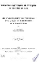 Sur l'amortissement des vibrations d'un aubage de turbomachine en fonctionnement