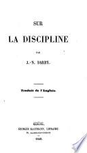 Sur la discipline