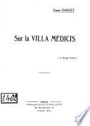 Sur la villa Médicis