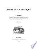 Sur le climat de la Belgique