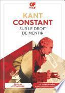 Sur le droit de mentir