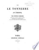 Sur le tonnerre en Ethiopie