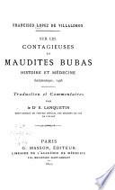 Sur les contagieuses et maudites bubas histoire et med́ecine, Salamanque, 1498