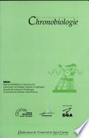 Sur quelques aspects de la chronobiologie