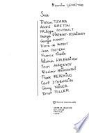 Sur Tristan Tzara, André Breton, Phillipe Soupault, Georges Ribemont-Dessaignes ...