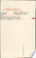 Sur Walter Benjamin