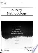 Survey Methodology