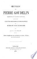 Œuvers de Pierre Goudelin