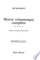 Œuvre romanesque complète