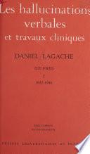 Œuvres (1932-1946) - Daniel Lagache (1)