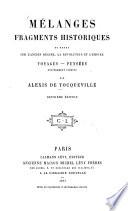 Œuvres complètes d'Alexis de Tocqueville