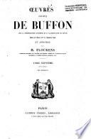 Œuvres complètes de Buffon, avec la nomenclature Linéenne et la classification de Vuvier