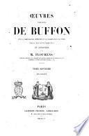 Œuvres complètes de Buffon avec la nomenclature linnéenne et la classification de Cuvier