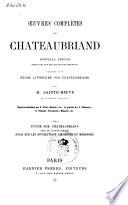 Œuvres complètes de Chateaubriand