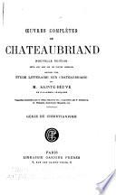 Œuvres complètes de Chateaubriand