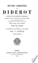 Œuvres complètes de Diderot: Beaux-arts, pt. 4: Miscellanea. Encyclopédie, A-B