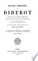 Œuvres complètes de Diderot: Correspondance générale, pt. 2. Appendices. Table générale et analytique