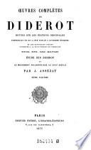 Œuvres complètes de Diderot