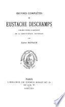 Œuvres complètes de Eustache Deschamps: Le miroir de mariage