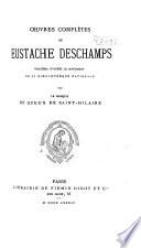 Œuvres complètes de Eustache Deschamps: Rondeauix et virelays. Balades
