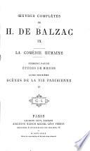 Œuvres complètes de H. de Balzac ...