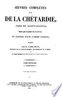 Œuvres completes de M. De La Chétardie,...