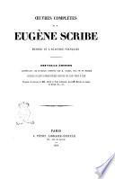 Œuvres complètes de m. Eugène Scribe