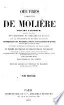 Œuvres complètes de Molière