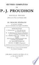 Œuvres complètes de P.-J. Proudhon