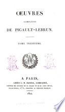 Œuvres complètes de Pigault Lebrun