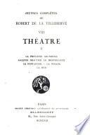 Œuvres complètes de Robert de La Villehervé ...