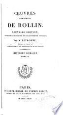 Œuvres complètes de Rollin