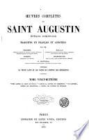 Œuvres complètes de Saint Augustin