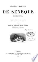 Œuvres complètes de Sénèque le philosophe