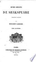 Œuvres complètes de Shakspeare