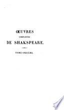 Œuvres complètes de Shakspeare