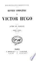 Œuvres complètes de Victor Hugo