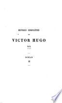 Œuvres complètes de Victor Hugo