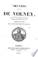 Œuvres complètes de Volney